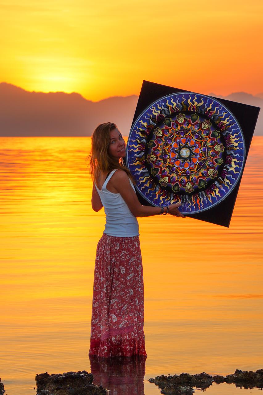 Custom Mandala Canvases
