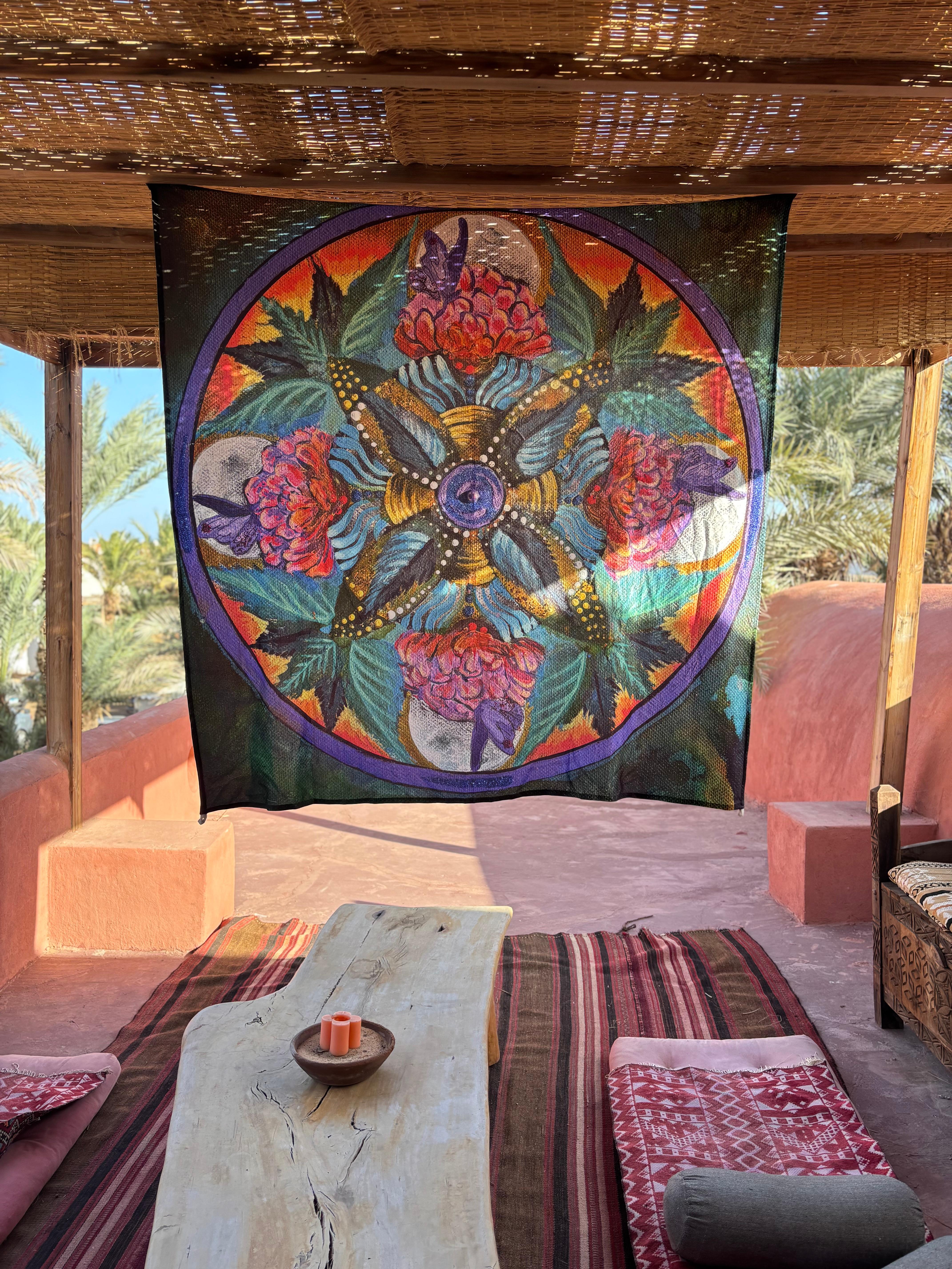 Mandala tapestry collection